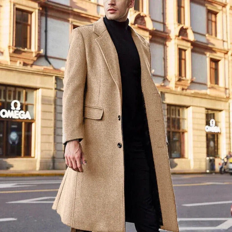 Matior™ | Luxe Men's Autumn Overcoat