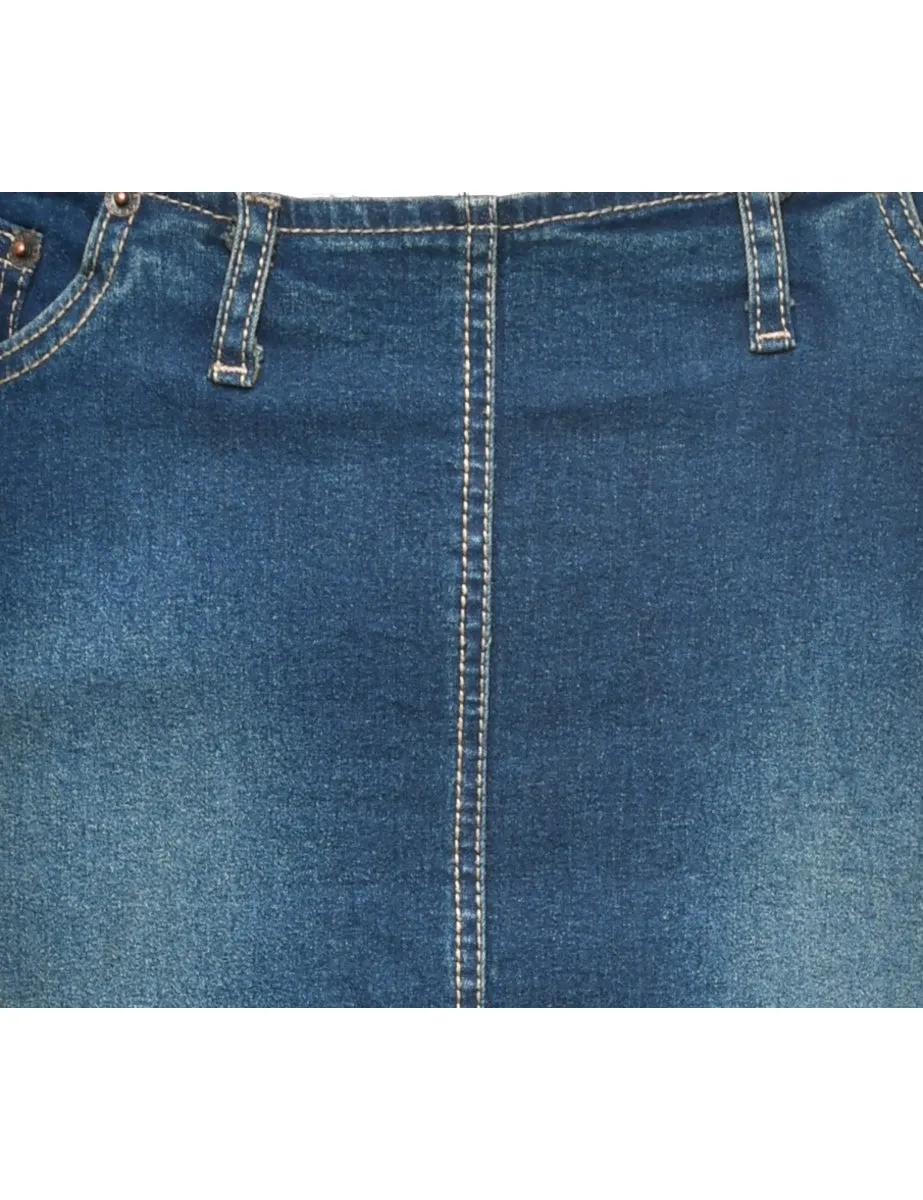 Maxi Denim Skirt - M