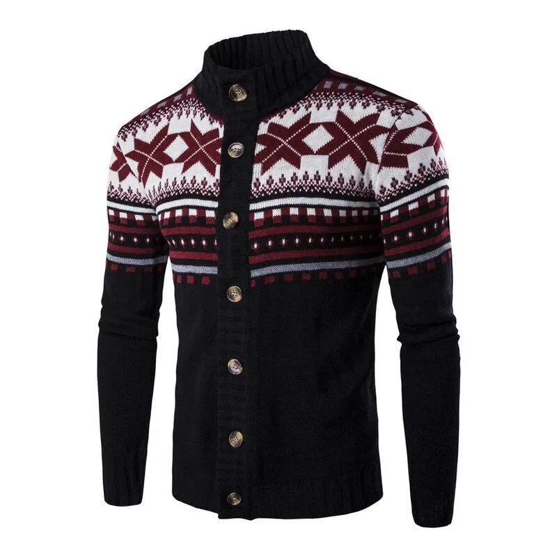 Men's Autumn Casual Knitting Cardigan