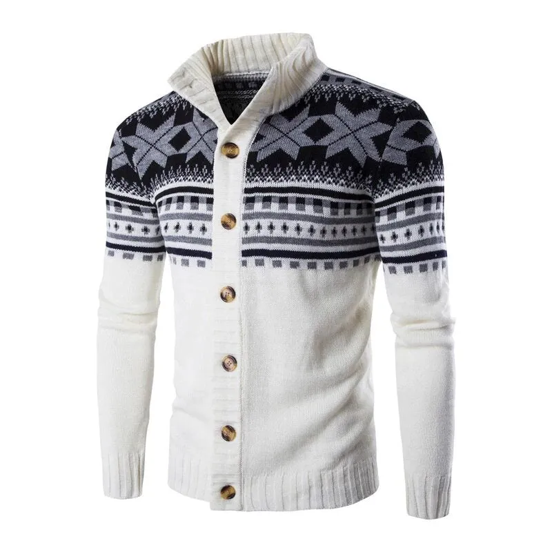 Men's Autumn Casual Knitting Cardigan