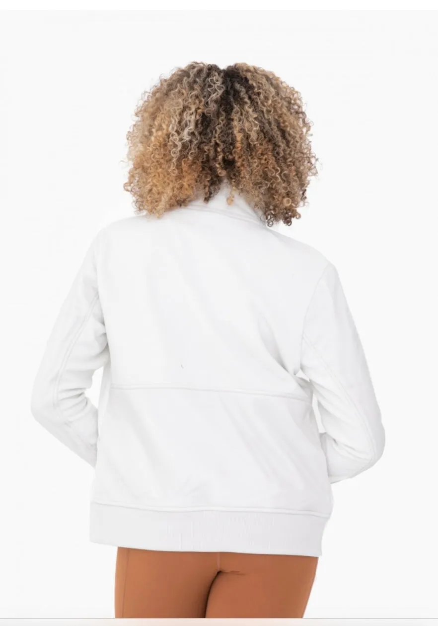 Mono b Textured Fleece Jacket