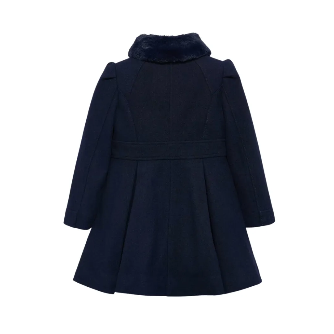 Navy Woolen Coat
