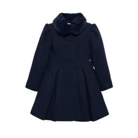 Navy Woolen Coat