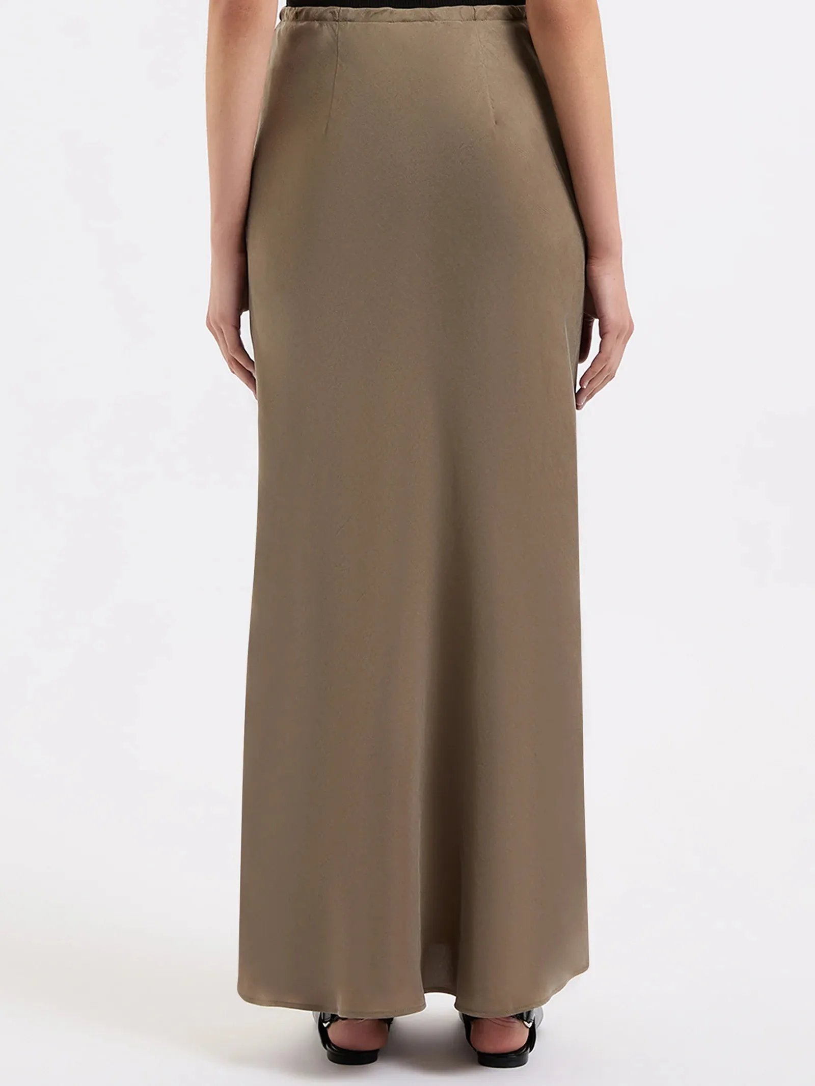 Nude Lucy Seshni Tencel Maxi Skirt (Chestnut)