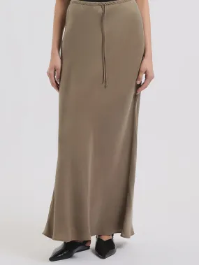 Nude Lucy Seshni Tencel Maxi Skirt (Chestnut)