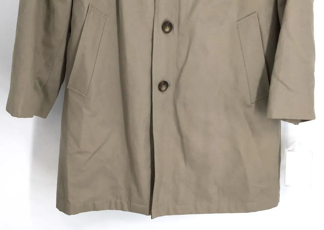 NWT Lauren Ralph Lauren Men's Tan Overcoat Coat - Size Small