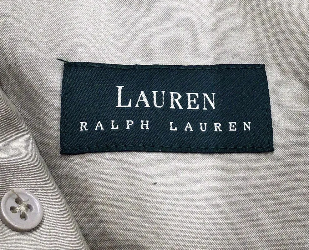NWT Lauren Ralph Lauren Men's Tan Overcoat Coat - Size Small