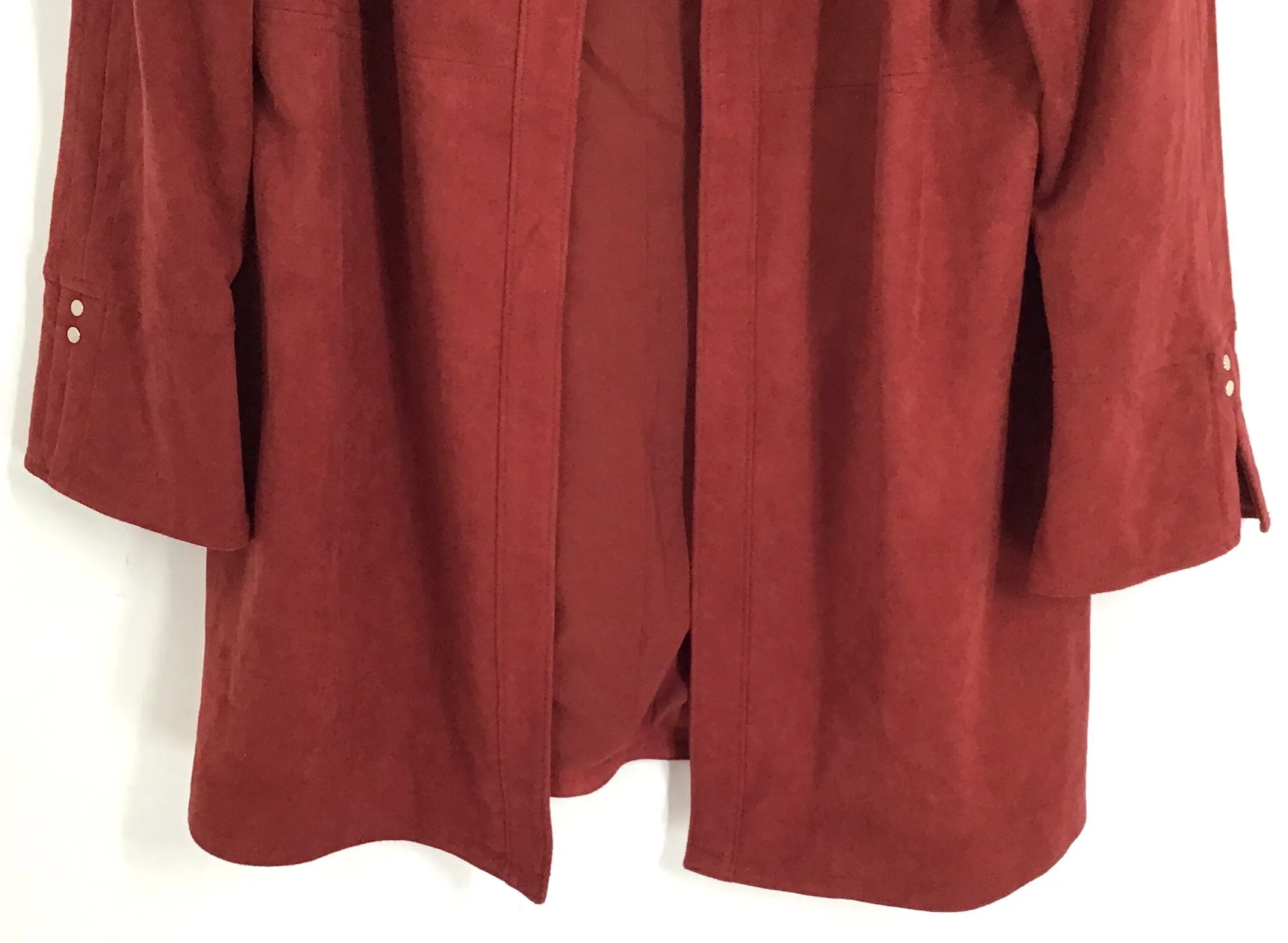 NWT The Limited Women's Merlot Overcoat - Size 14