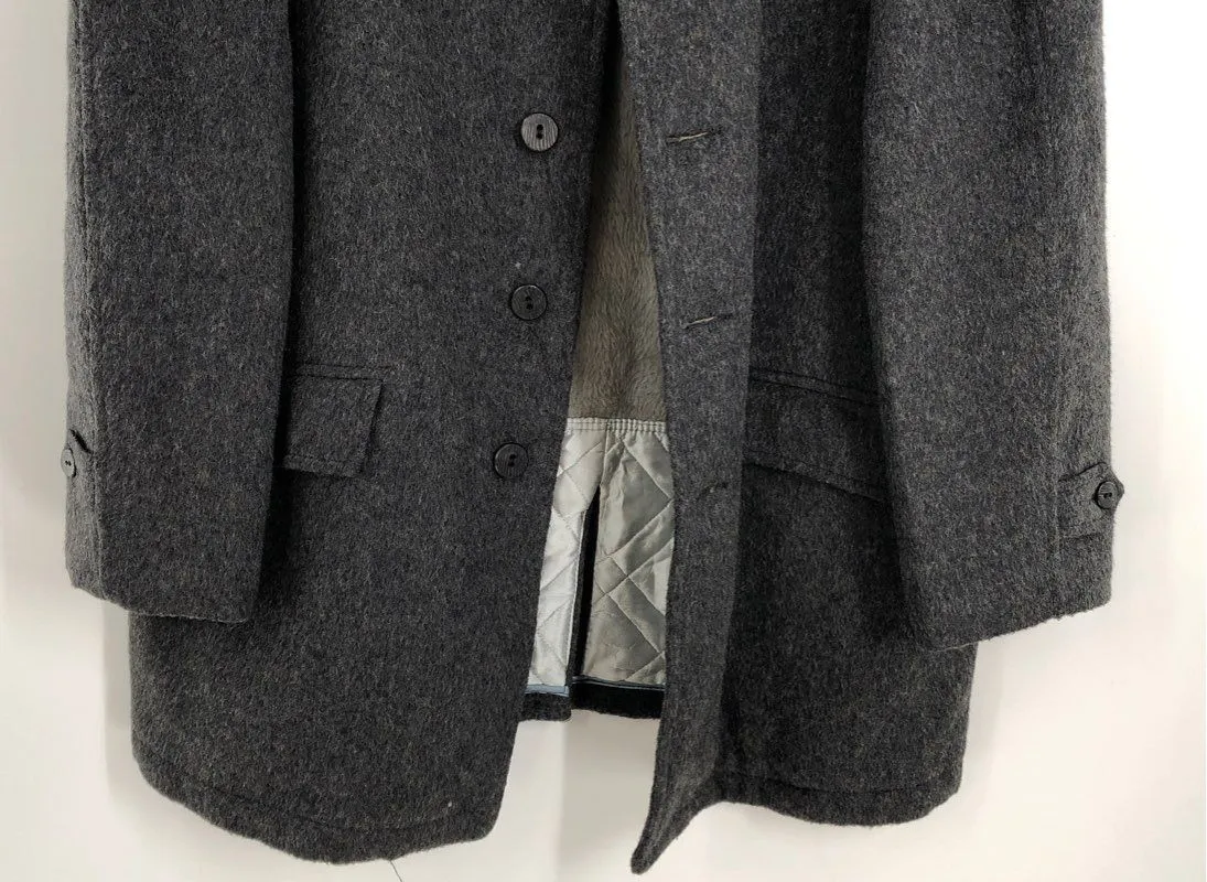Oakbrook Sportswear Men's Gray Overcoat - Size 41