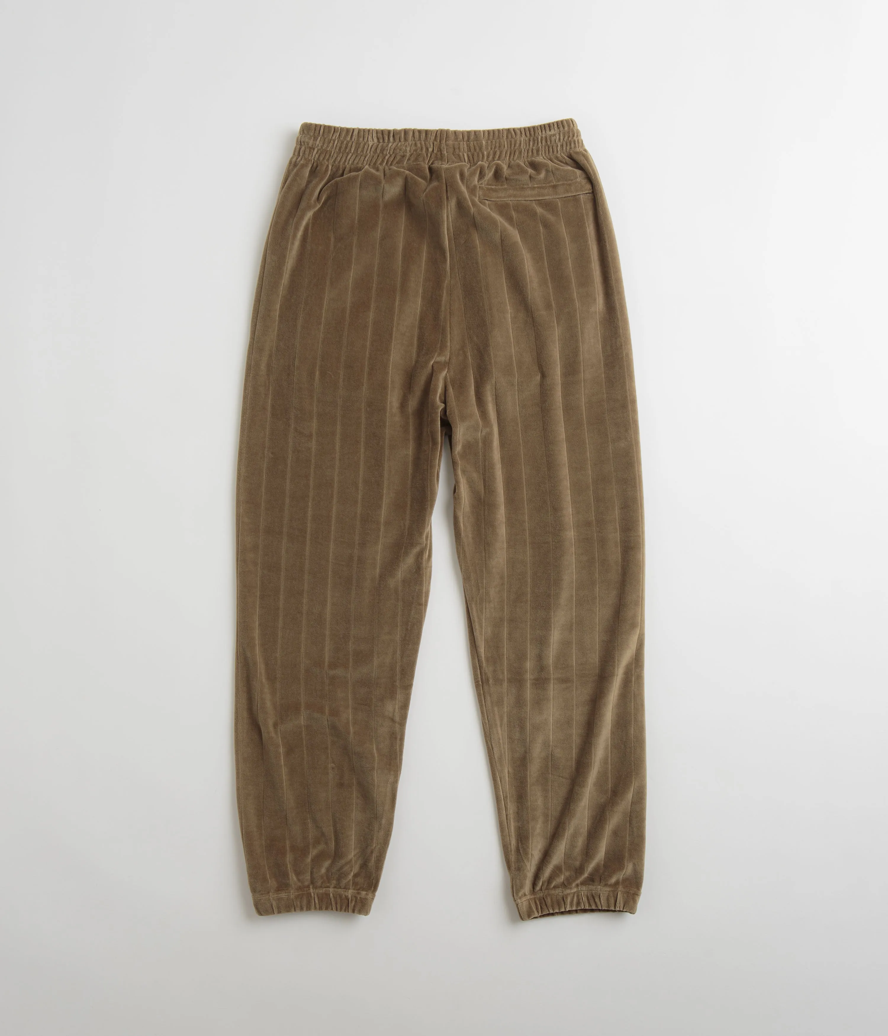 Polar Stripe Velour Sweatpants - Beech