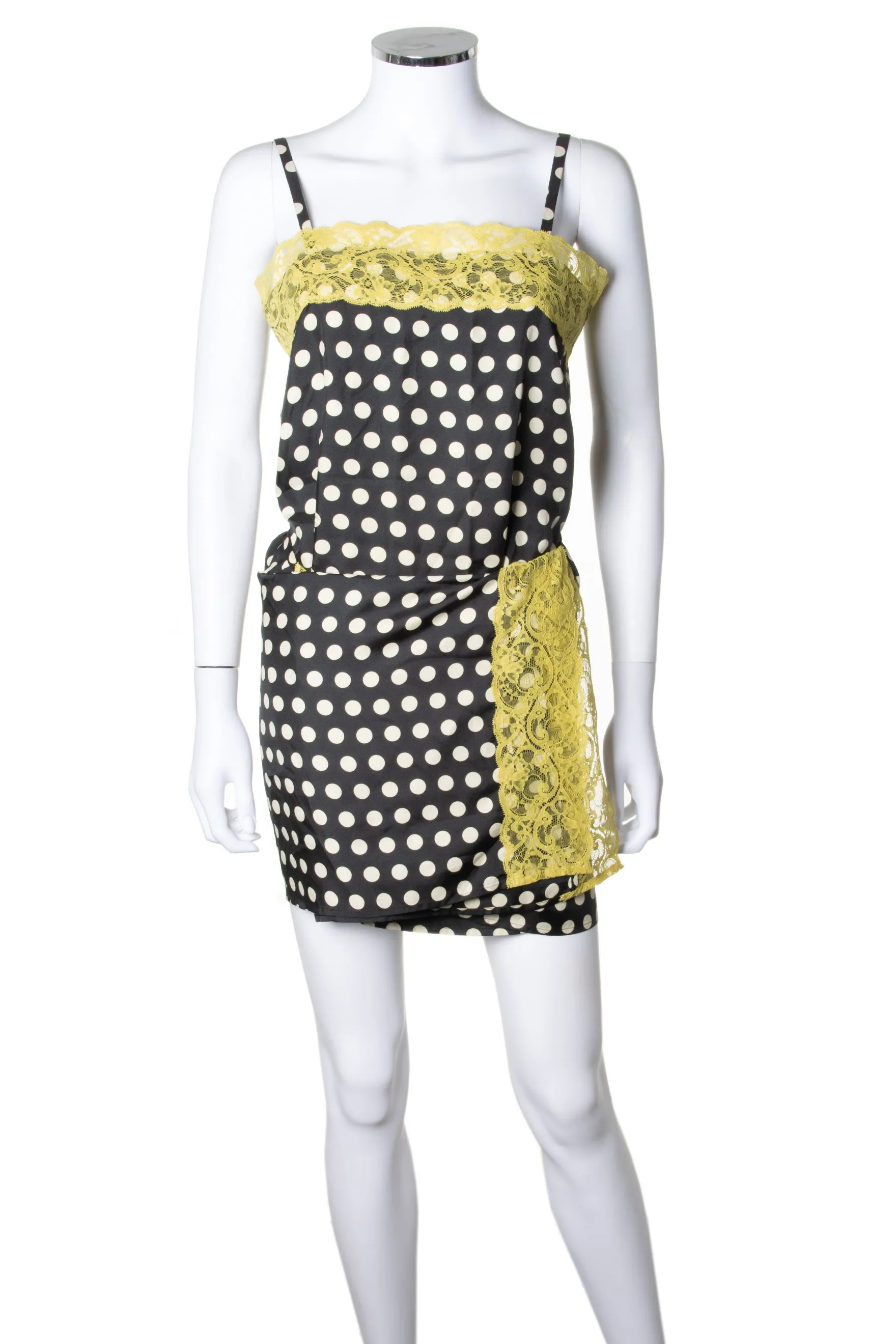 Polka Dot Slip Dress
