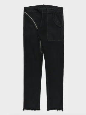 Raw Hem Aircut Trousers