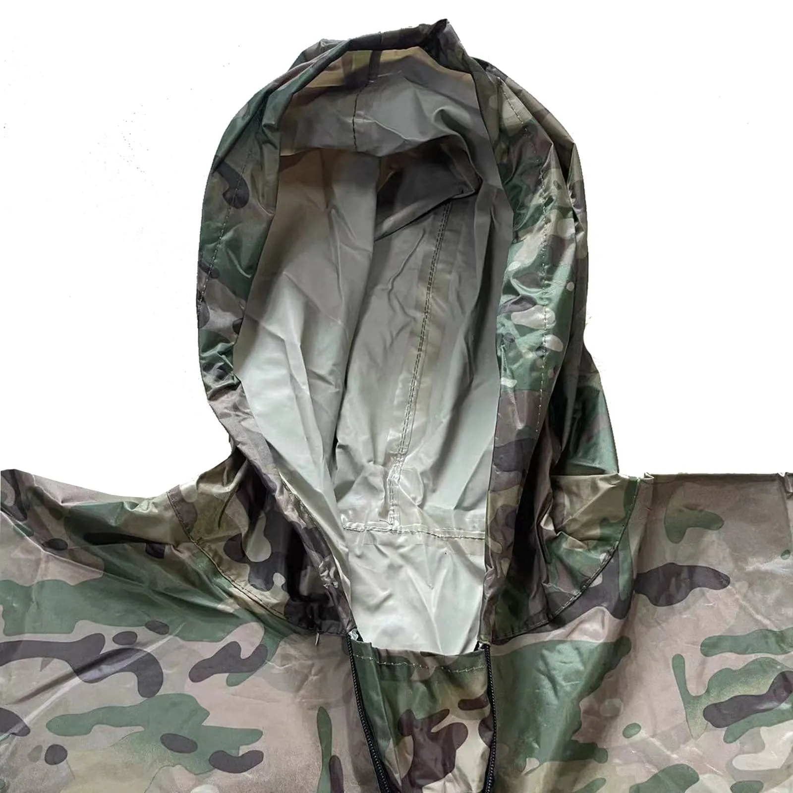 Recon GS2 Heavy Duty  Waterproof Multi-Cam 3-1 Poncho with pouch