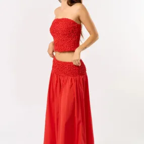 Red Popcorn Tank