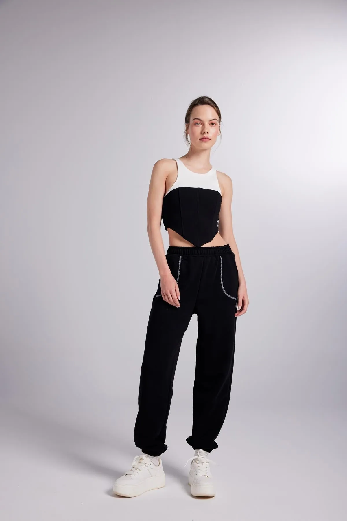 Rhode Elastis Waist Sweatpants Black