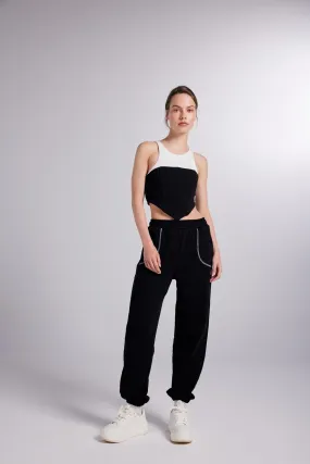 Rhode Elastis Waist Sweatpants Black
