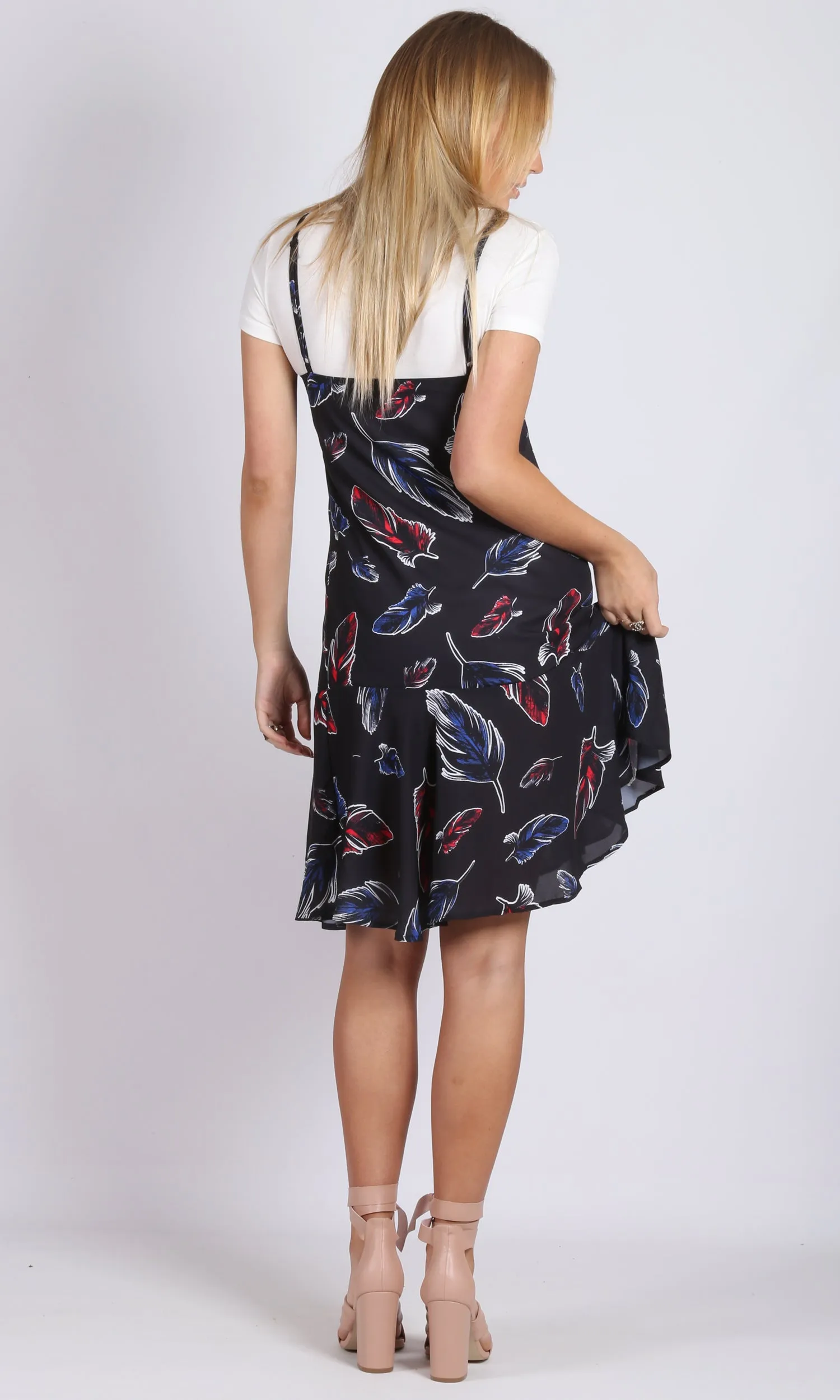RV0995SS Printed Slip Dress (Pack) On Sale $10