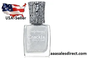 Sally Hansen Crackle Overcoat - 0.4 Fl Oz - Brand New - Fractured Foil