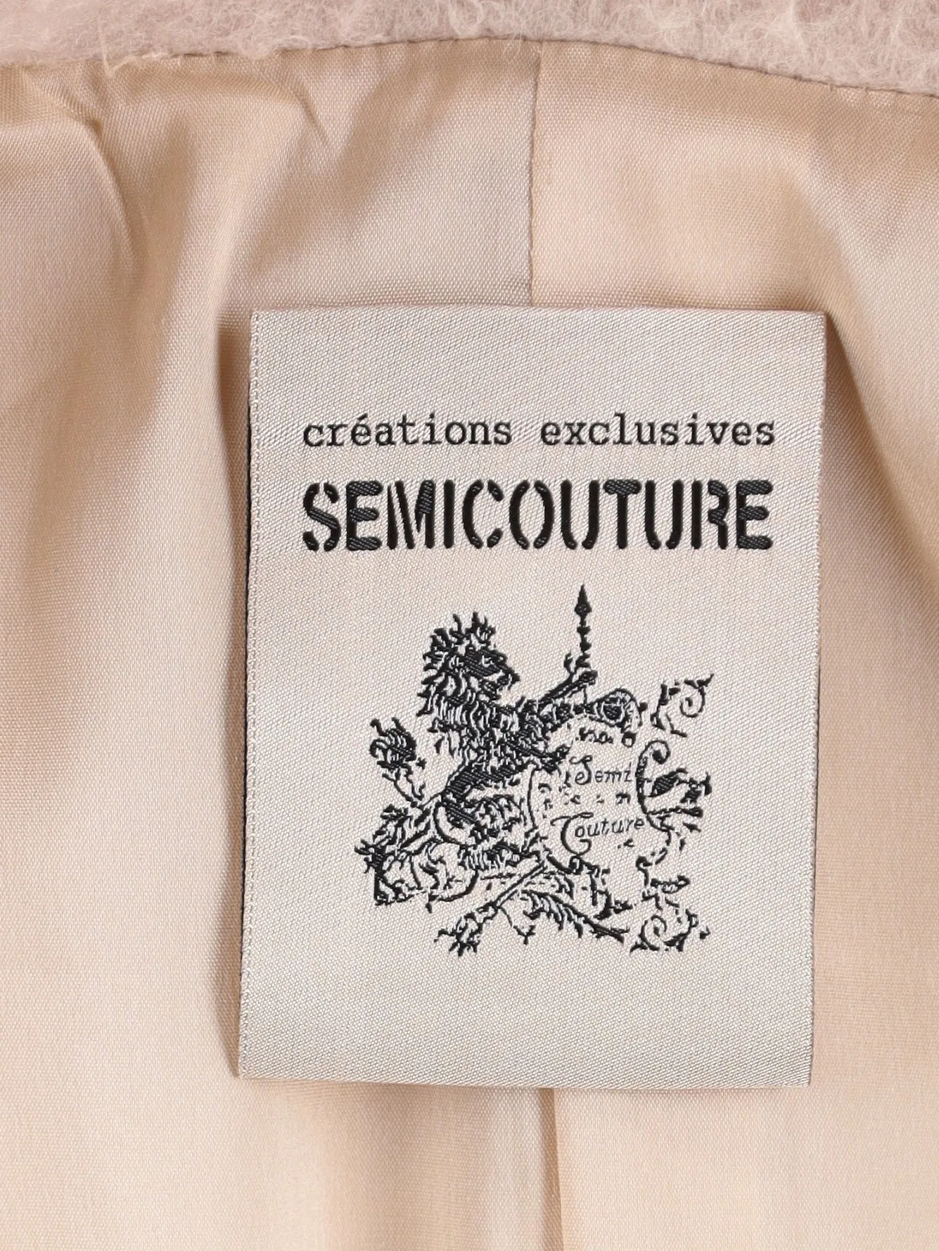Semicouture Wool Overcoat