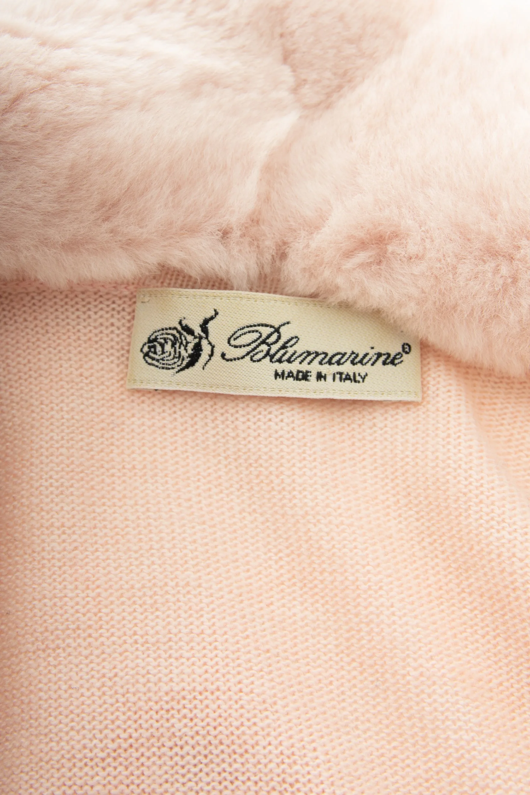 Sequin Cardigan with Fur Collar