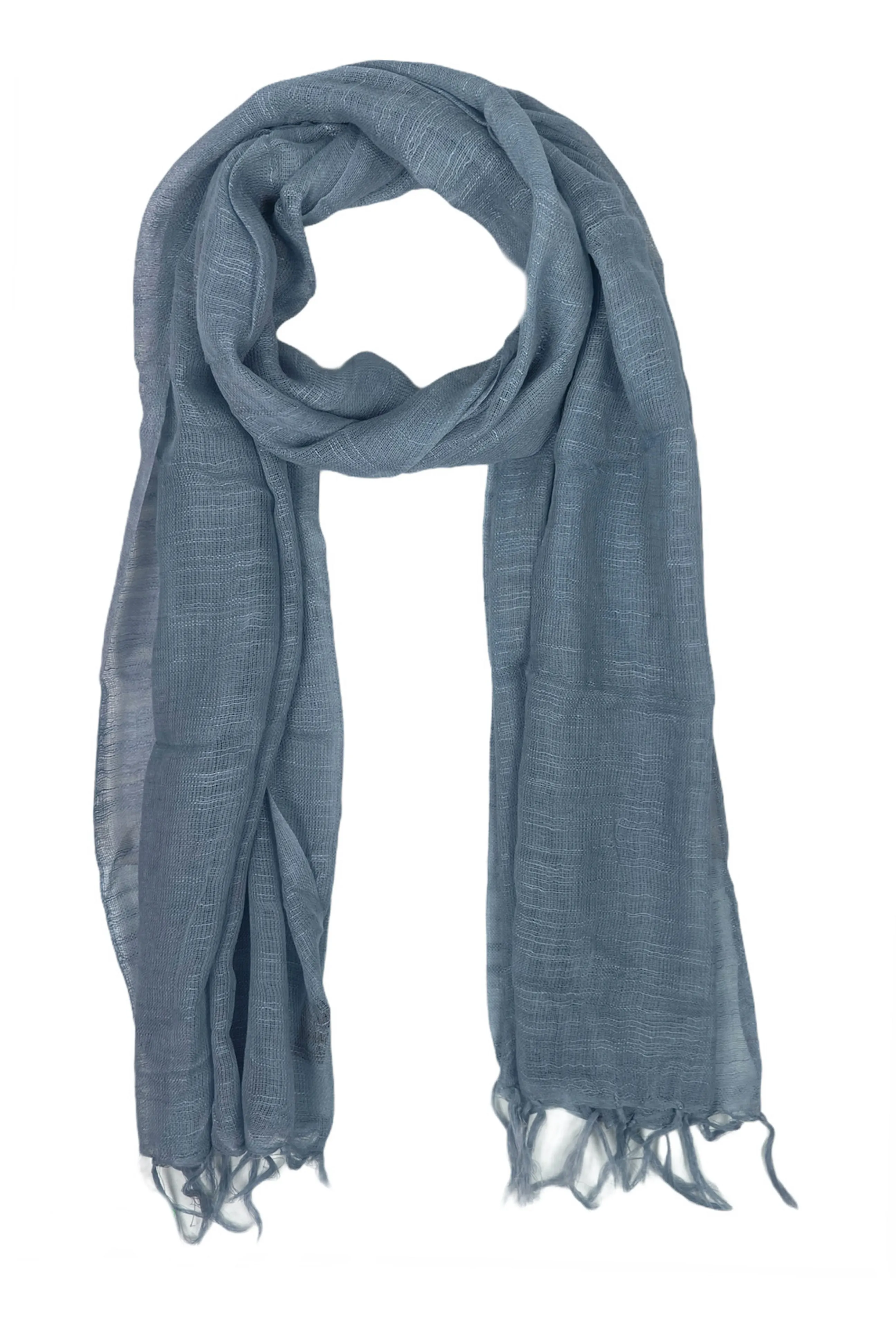 SF 202 Super Soft Cotton Checker Pattern Light Woven Stylish Stole Scarf