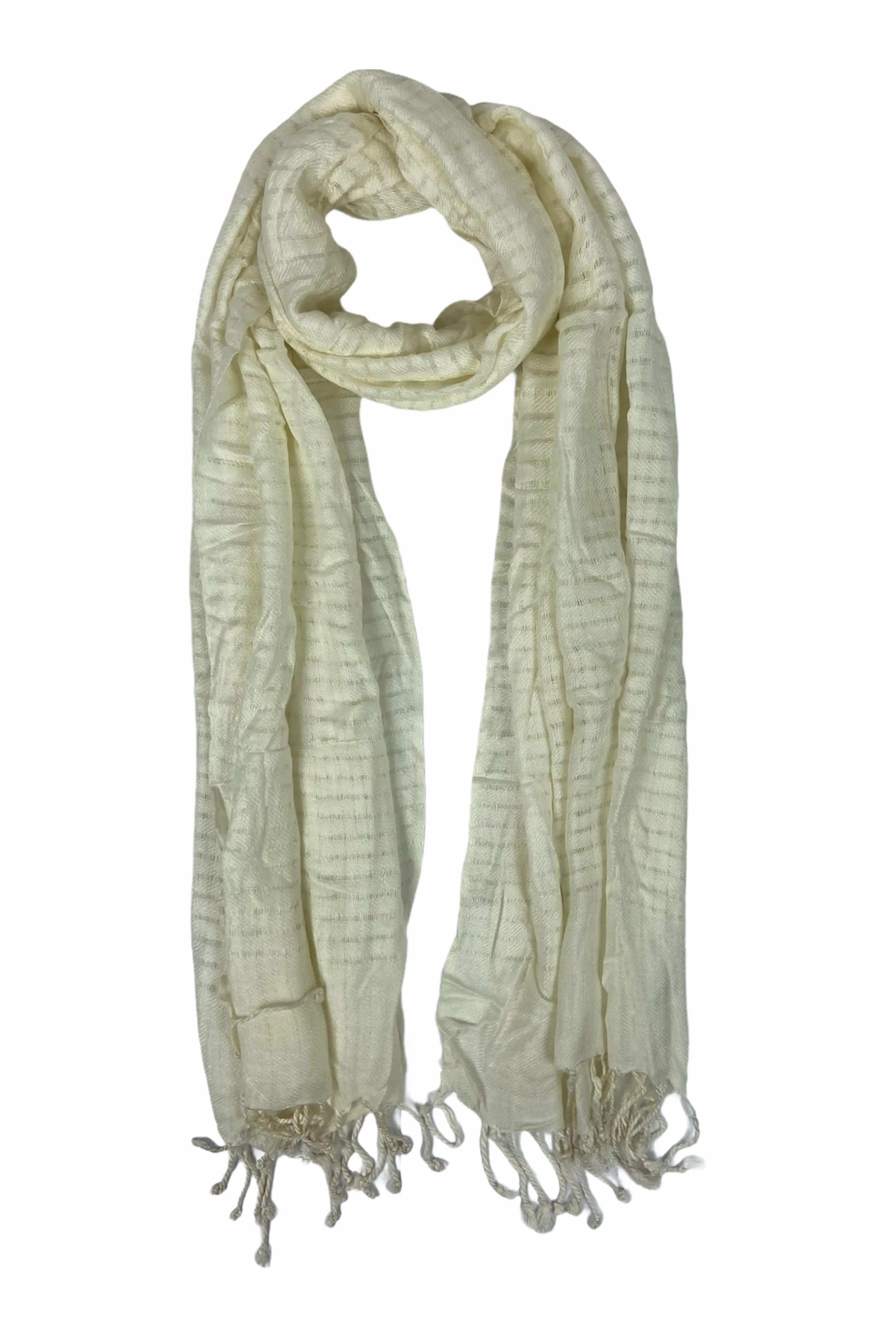 SF 202 Super Soft Cotton Checker Pattern Light Woven Stylish Stole Scarf