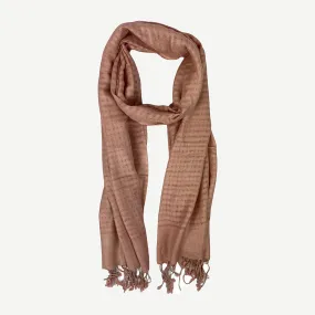 SF 202 Super Soft Cotton Checker Pattern Light Woven Stylish Stole Scarf