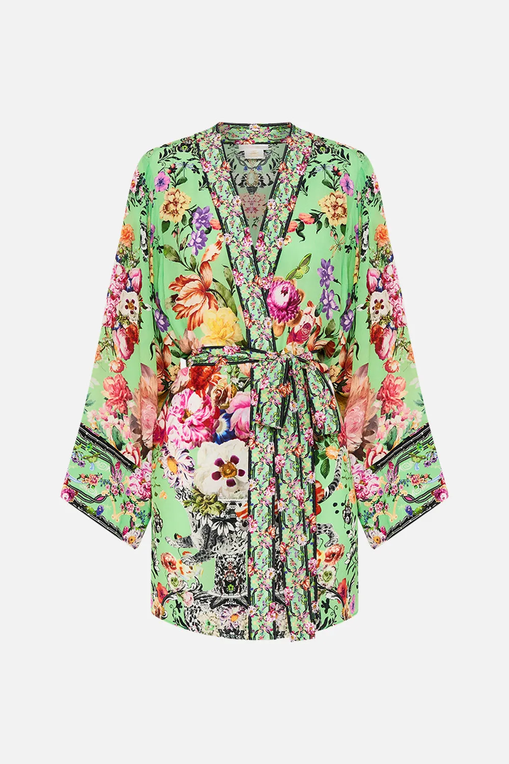 SHORT KIMONO WRAP PORCELAIN DREAM
