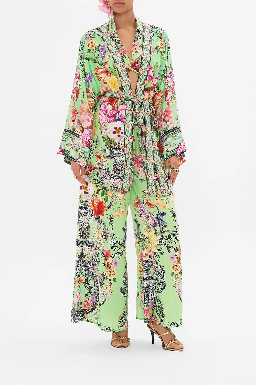SHORT KIMONO WRAP PORCELAIN DREAM