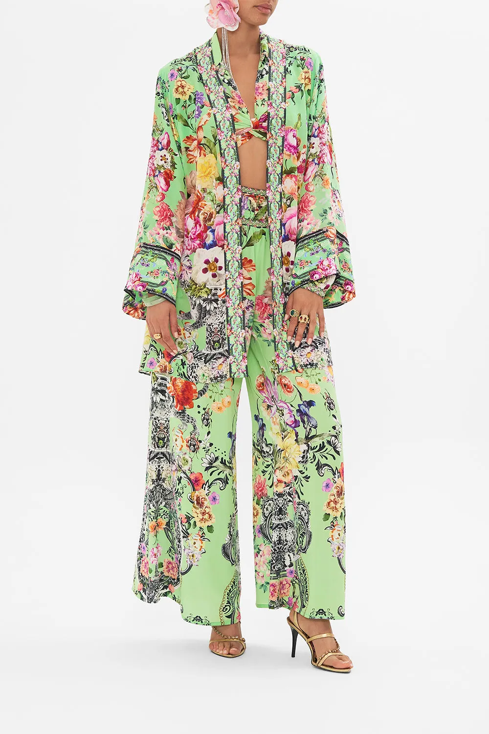 SHORT KIMONO WRAP PORCELAIN DREAM