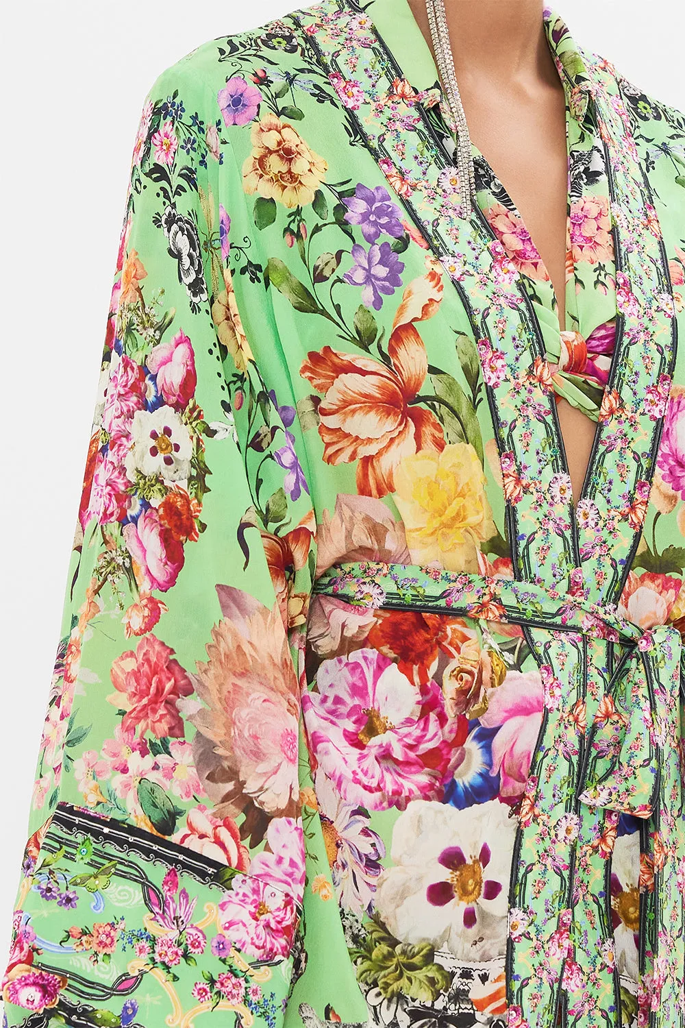 SHORT KIMONO WRAP PORCELAIN DREAM