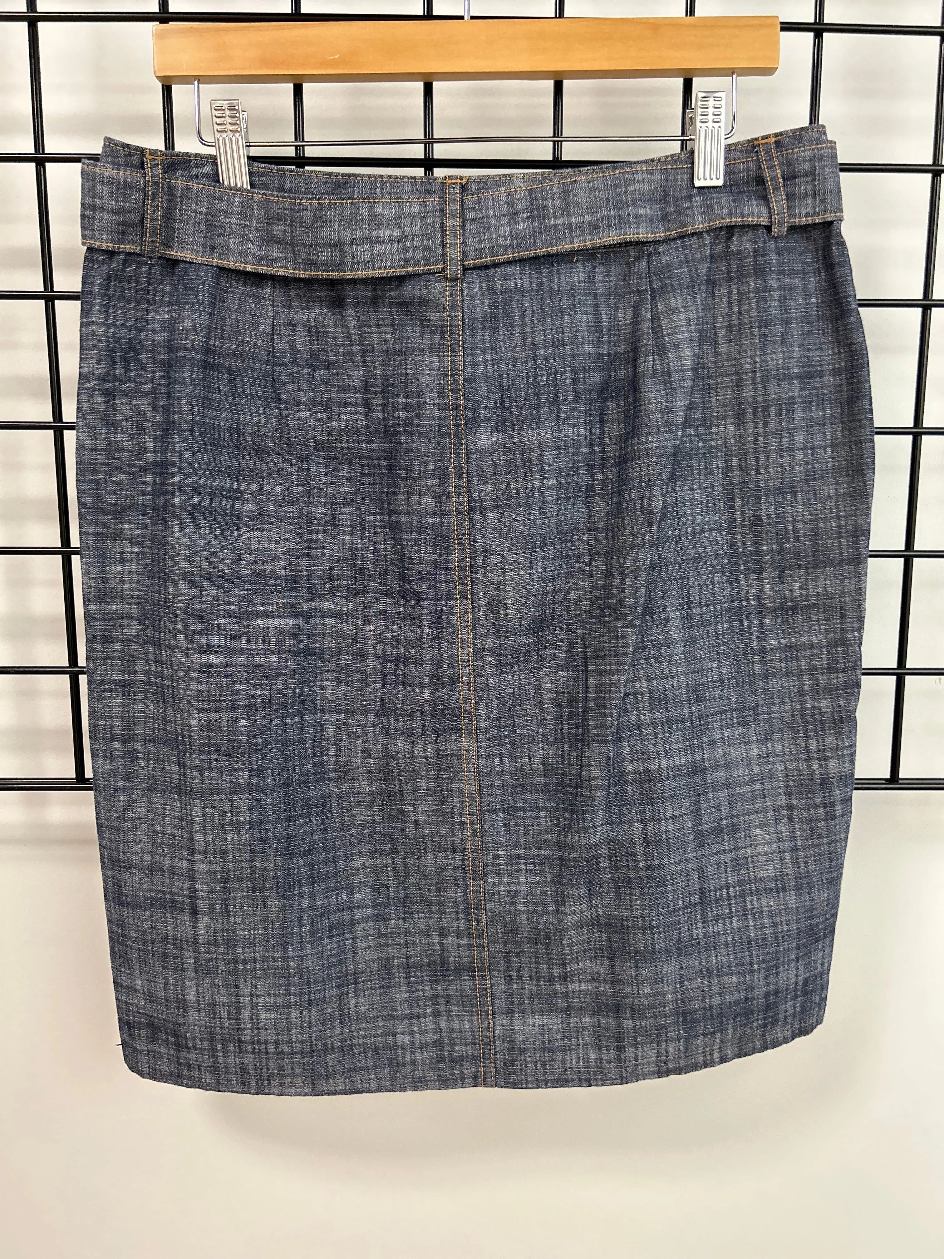 Size 10 Midi Belted Skirt