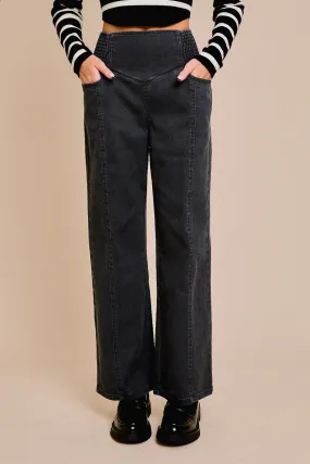 Smocked Jeans