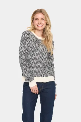 Soaked in Luxury Herel Pullover in Black