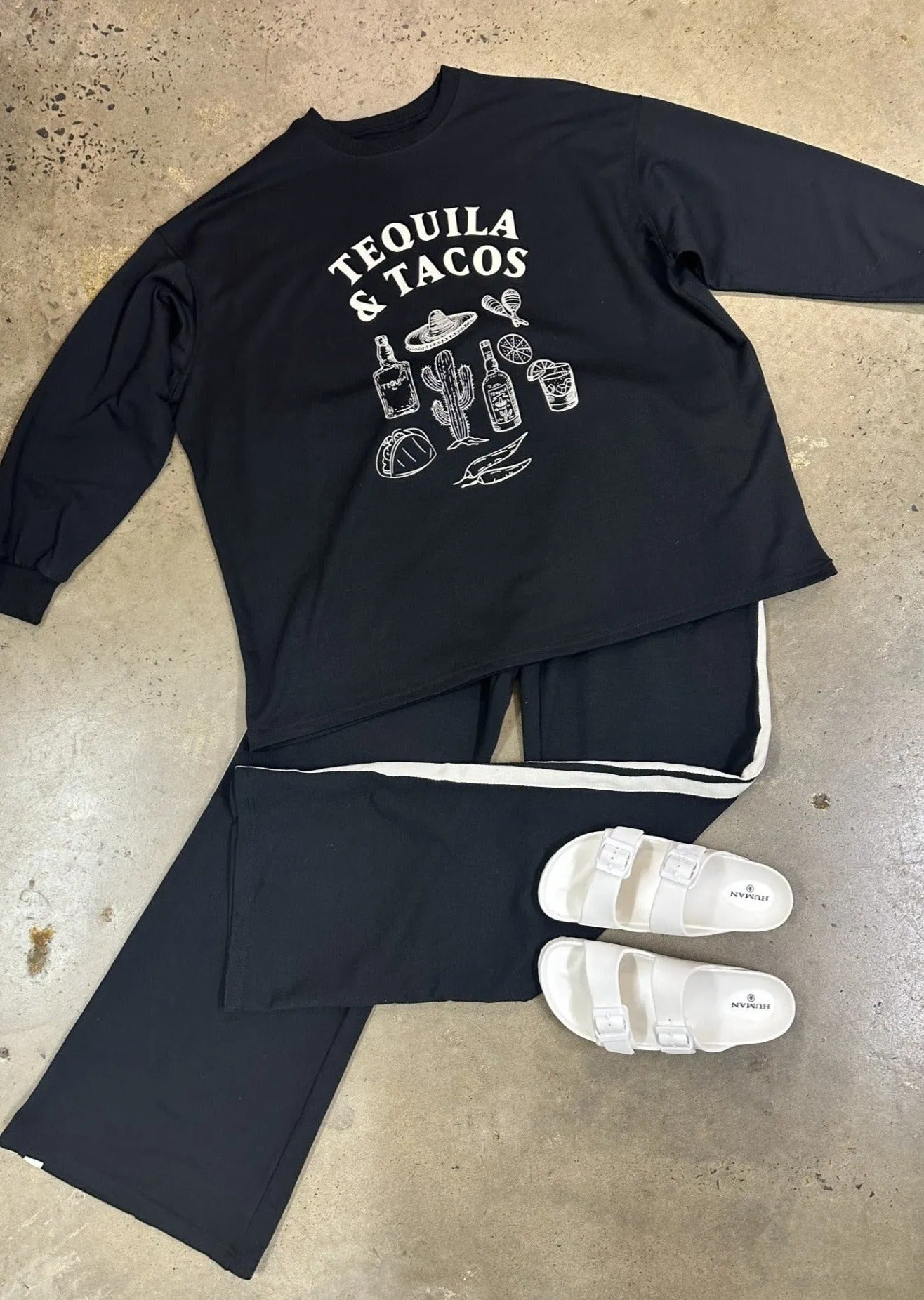 Tequila & Tacos Sweatpant Set