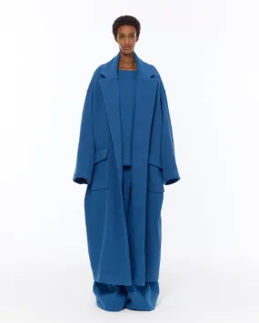 The Blanket Coat : French Blue Boucle
