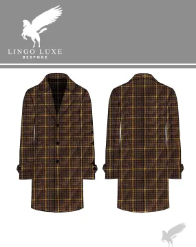 The Stately Overcoat | Golden Brown Cake