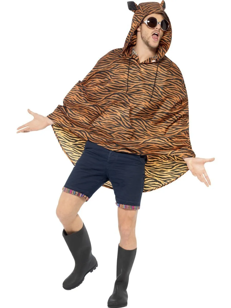 Tiger Party Poncho