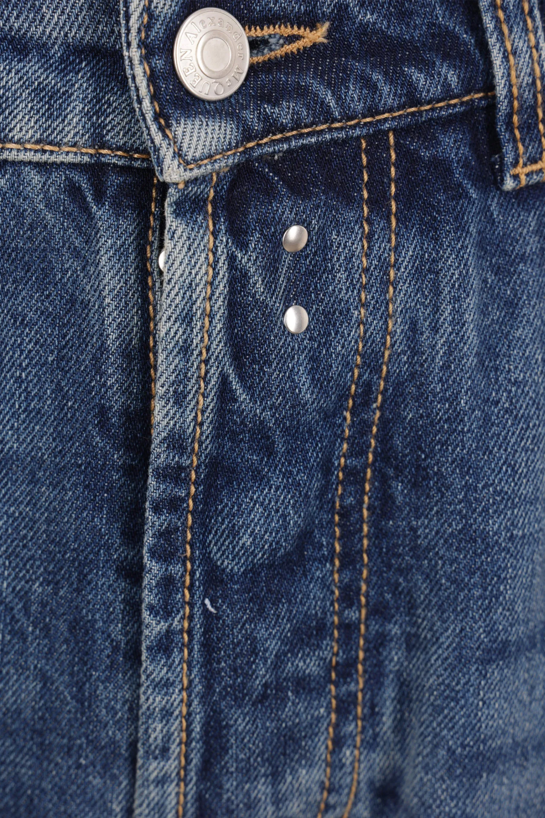 Twisted Stripe Pattern Denim Jeans