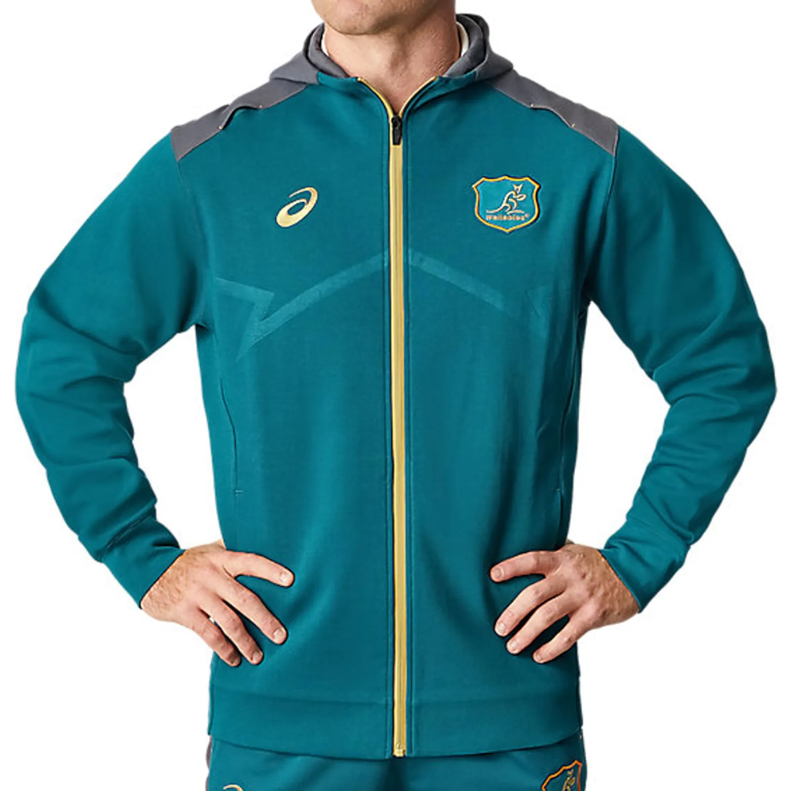 Wallabies Training Hoodie Rugby Union by Asics