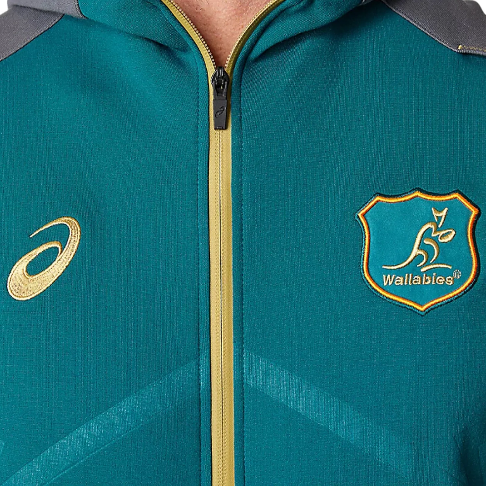 Wallabies Training Hoodie Rugby Union by Asics