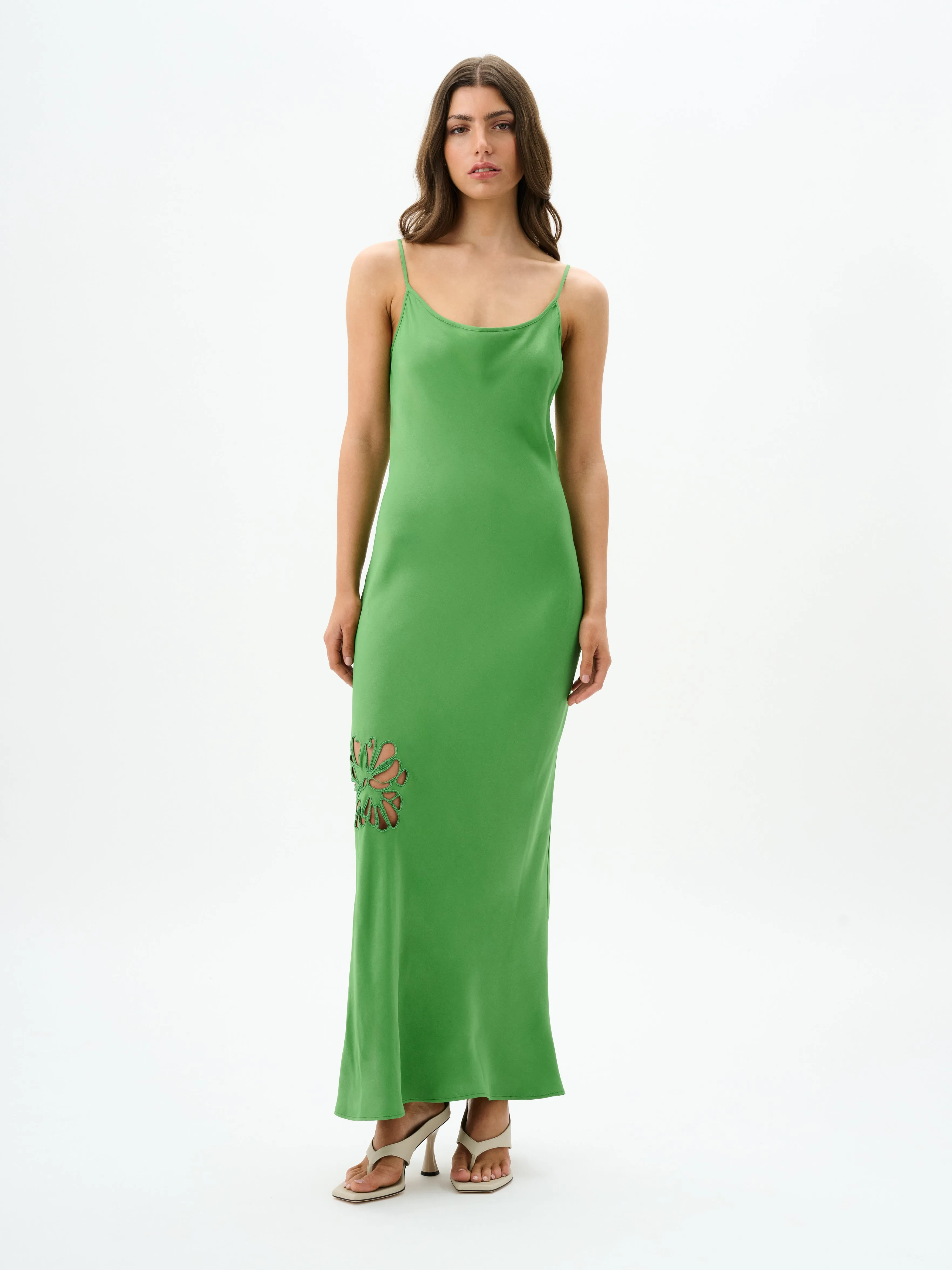 WESSEX SLIP DRESS | IVY