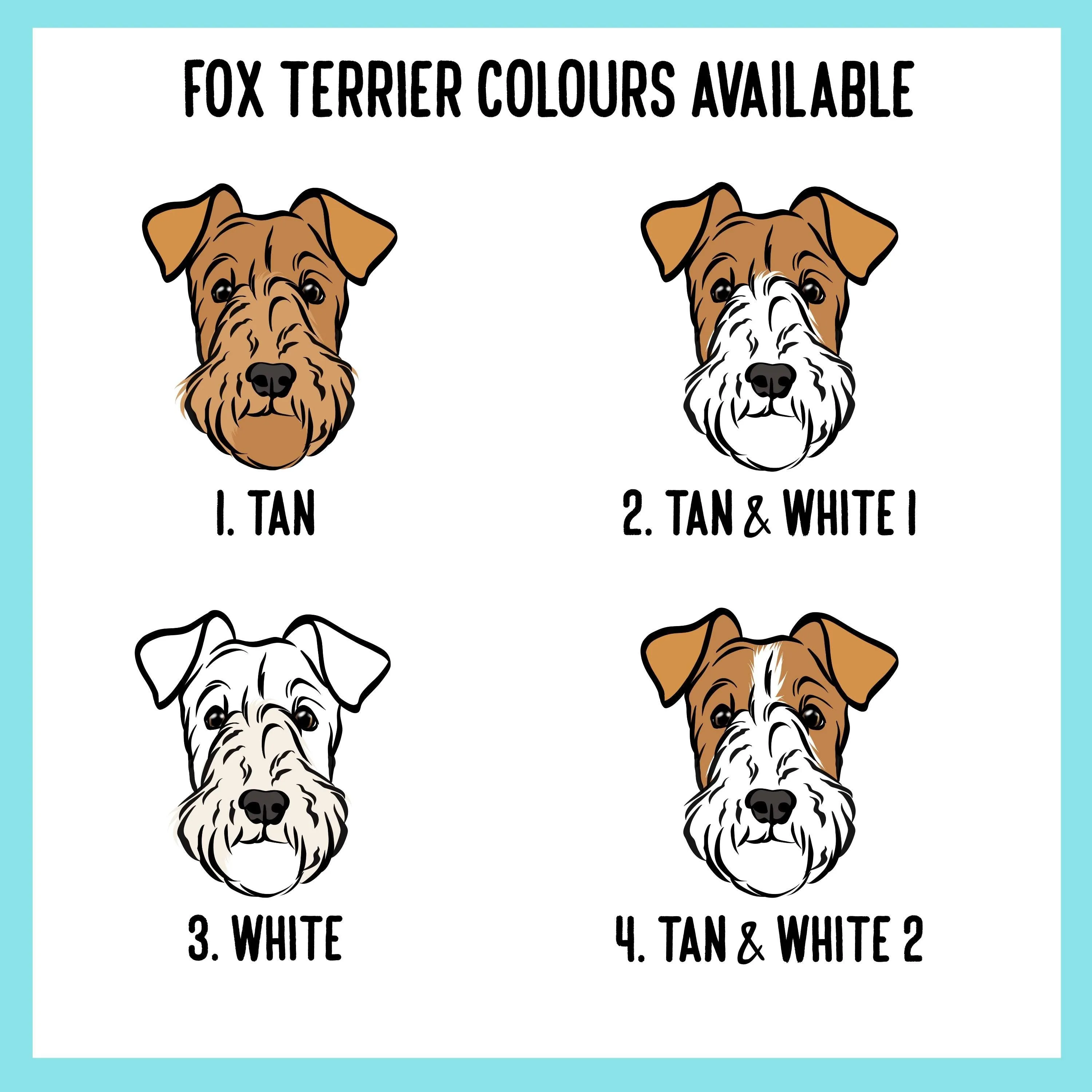 Wire Fox Terrier Collar/Custom Pet Buckle Collar/Fox Terrier Breed Collar/ Cute Dog Face Pattern Collar/Pet Owner Gifts/ Fox Terrier Dog Mum