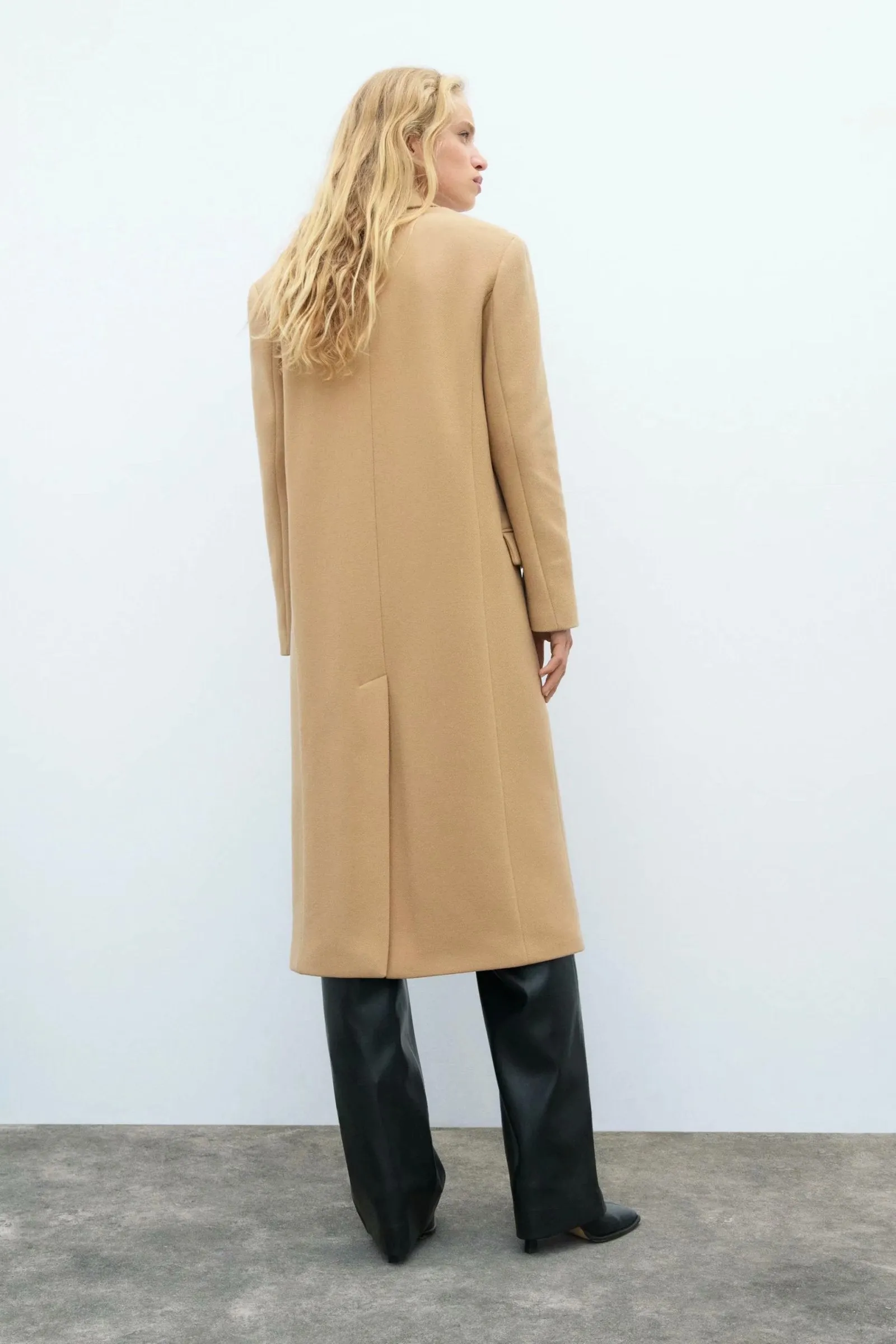 xakxx Women Autumn New Double Breasted Jacket Overcoat Vintage Long Sleeve Female Outerwear Chic Tops