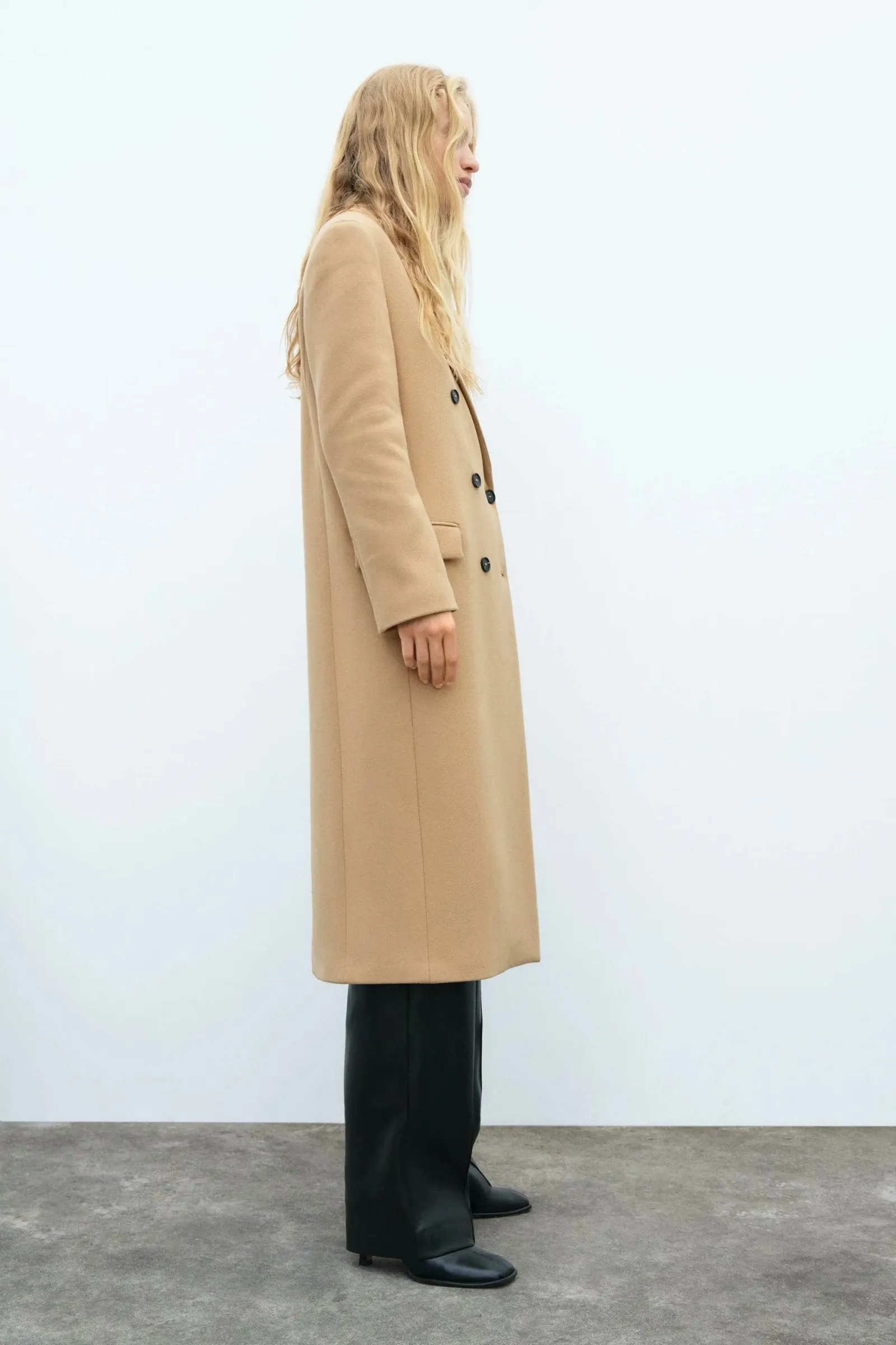 xakxx Women Autumn New Double Breasted Jacket Overcoat Vintage Long Sleeve Female Outerwear Chic Tops
