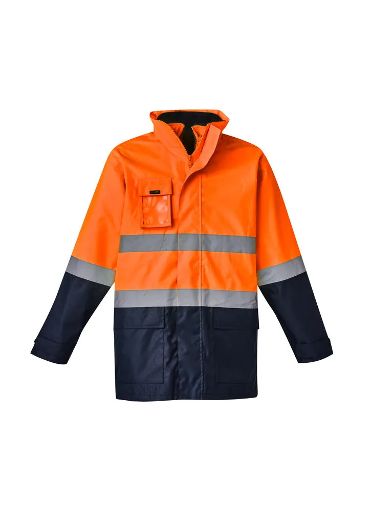 ZJ220 - Syzmik - Mens Hi Vis Basic 4 in 1 Waterproof Jacket